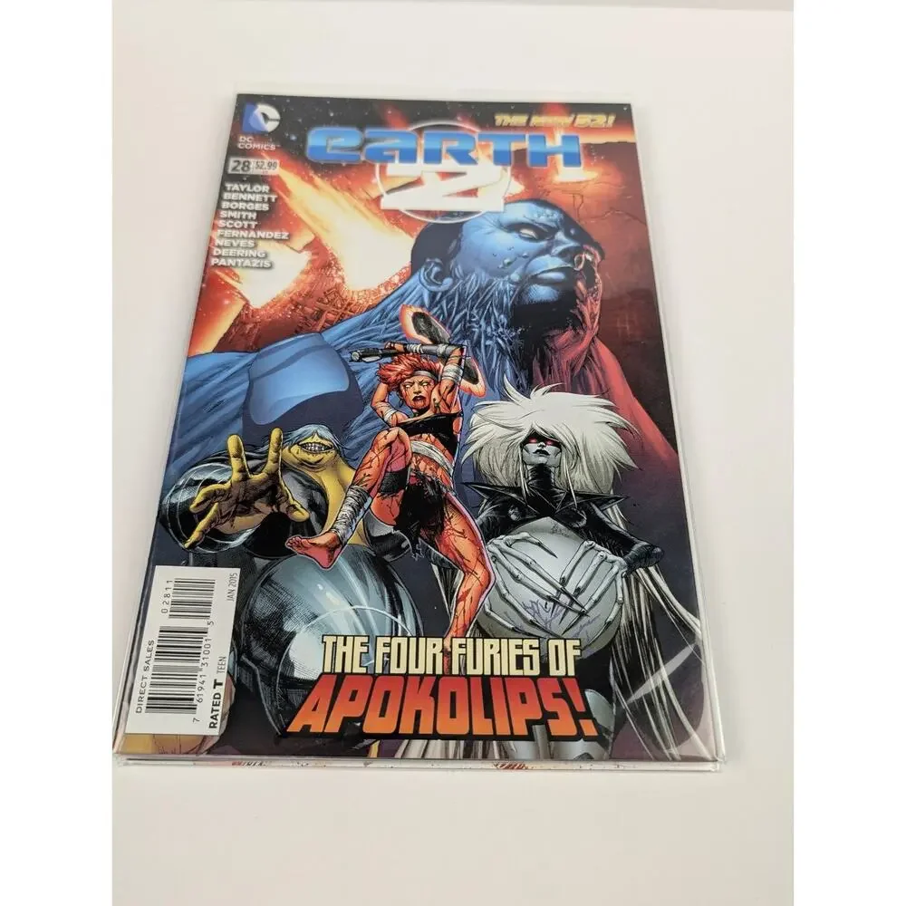 Earth 2 Comic Lot of 12 Issues Spanning #10-32 DC Comics + 2 Earth 2: Worlds End